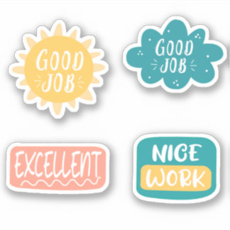 Goed werk sticker