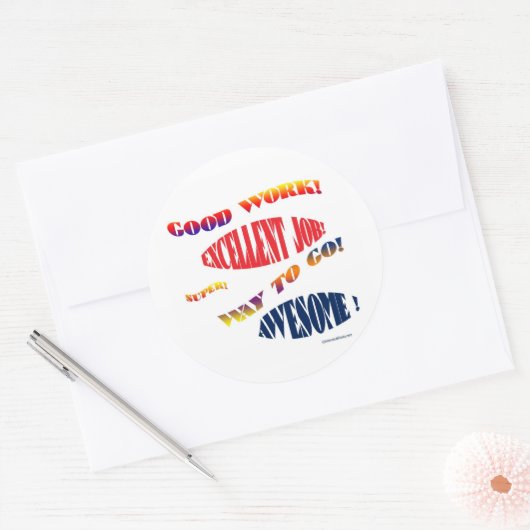 GOED WERK STICKER (Envelop)