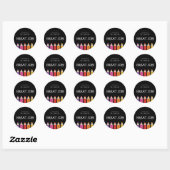 Goed Werk Sticker Leraar Naam (Vel)