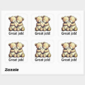 Goed werk stickers (Vel)