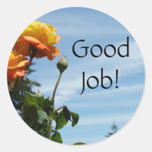 Goed werk! stickers voor Leraren Studenten Ouders