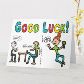 Goed werk voor onderweg kaart (Gele Bloem)