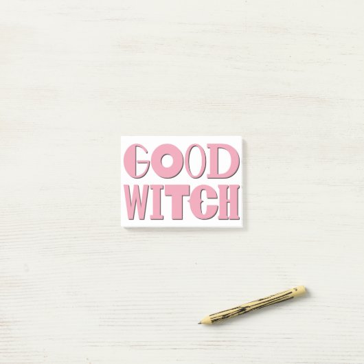 GOED WITCH POST-IT® NOTES (Op bureau)