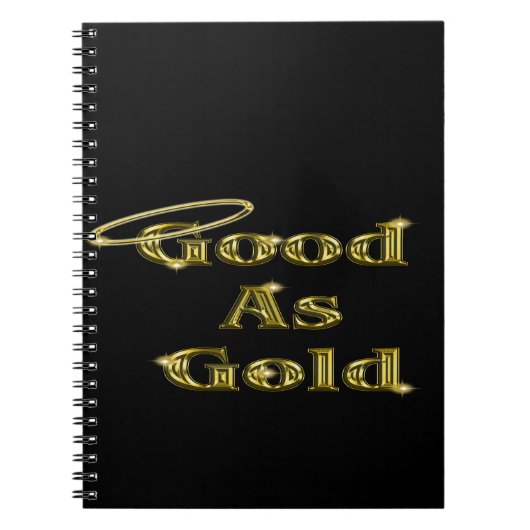Goed zo als goud notitieboek (Voorkant)