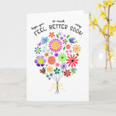 Goed zo chagrijnig Wenskaart Kaart (Gele Bloem)