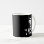 Goed zo grappig jurybeen, broken been, ik doe mijn koffiemok (Voorkant rechts)