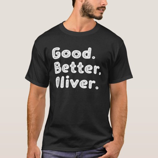 Goed zo Oliver T-shirt (Voorkant)