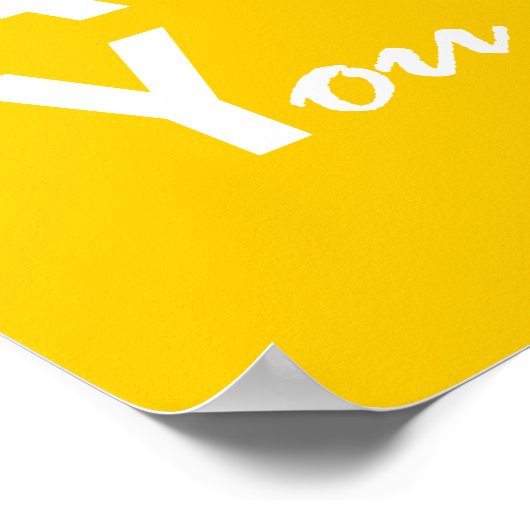 GOED ZOALS JE GAAT POSTER (Hoek)