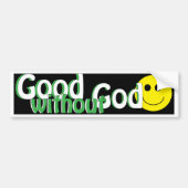 Goed zonder God Bumpersticker (Voorkant)