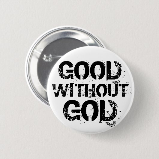 Goed zonder God Button (Voorkant /achterkant)