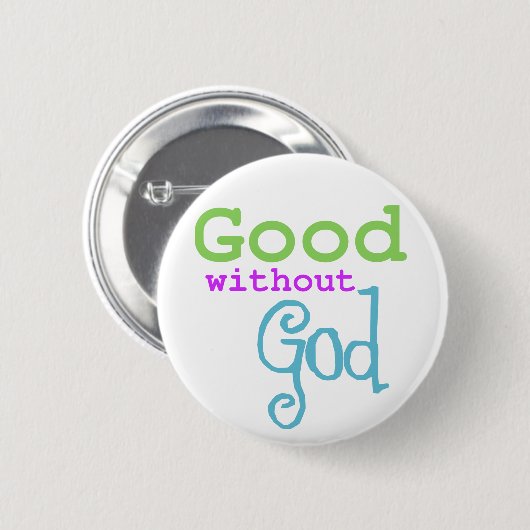 Goed zonder God Button (Voorkant /achterkant)