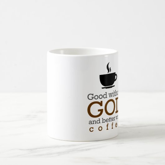 Goed zonder God en beter met koffie-Mok Koffiemok (Center)