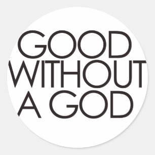 Goed zonder God Ronde Sticker