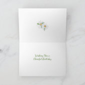 Goedaardige Birthday Daisis Card Kaart (Binnen)