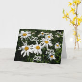 Goedaardige Birthday Daisis Card Kaart (Gele Bloem)