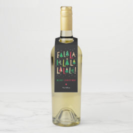 Goedaardige bomen kerst flessenhanger