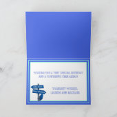 Goedaardige  Camper Trailer Happy Birthday Kaart (Binnen)