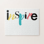Goedaardige, creatieve, moderne typografie van Ins Legpuzzel (Horizontaal)