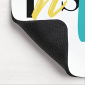 Goedaardige, creatieve, moderne typografie van Ins Muismat (Hoek)