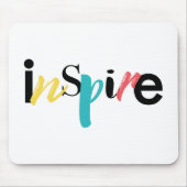 Goedaardige, creatieve, moderne typografie van Ins Muismat (Voorkant)