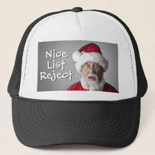 Goedaardige lijst verwerp kerstkerstkerstkerstkers trucker pet