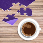 Goedaardige moderne cirkels in roze blauw en groen legpuzzel