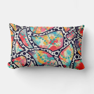 Goedaardige stieren, Stippen en funky Lines Origin Kussen