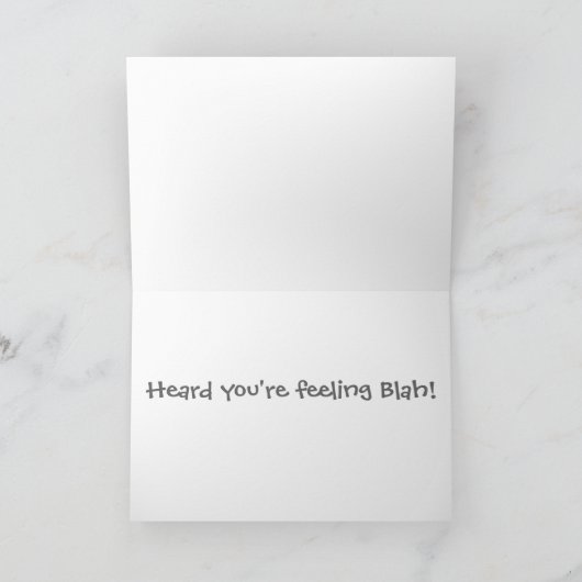 Goede aanmoediging kaart (Binnen)