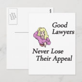 Goede advocaten briefkaart (Voorkant / Achterkant)