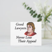 Goede advocaten man briefkaart (Staand voorkant)