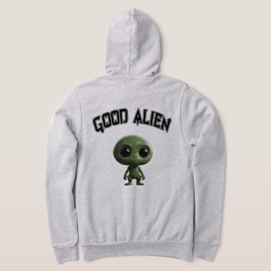 Goede alien Full Zip Hoodie (Laag Achter)