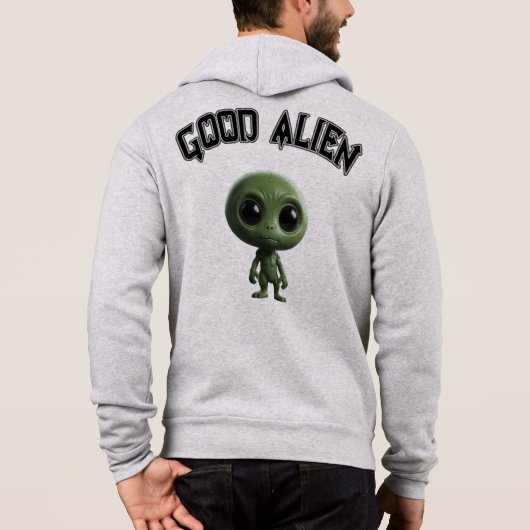 Goede alien Full Zip Hoodie (Achterkant)