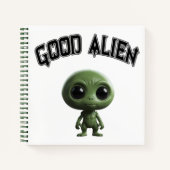 Goede alien notitieboek (Voorkant)