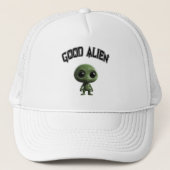 Goede alien trucker pet (Voorkant)