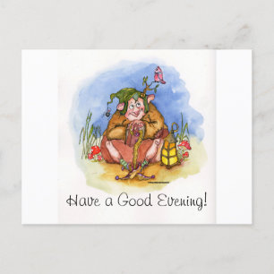 Goede avond! feestdagenkaart