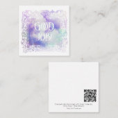 *~* GOEDE BAAN AP62 Aanmoediging Vlakke Nota Kaart Notitiekaartje (Voorkant / Achterkant)