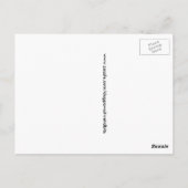 Goede bedoelingen Dog Briefkaart (Achterkant)