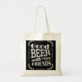 Goede bier met de canvas tas van het Ontwerp van h (Voorkant)