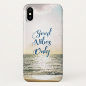 "Goede bloemen slechts" Citaat positief, Zee Beach Case-Mate iPhone Case (Achterkant)