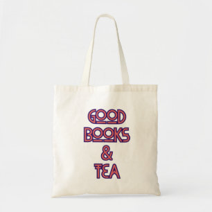 Goede boeken en thee tote bag