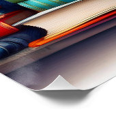 Goede boeken, ideaal leven perfect poster (Hoek)