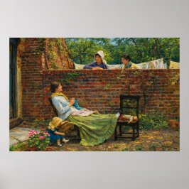 Goede buren door John William Waterhouse Poster