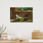 Goede buren door John William Waterhouse Poster (Keuken)
