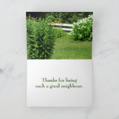 Goede burendag-mei+19de-dank-je-kaart bedankkaart (Binnen)