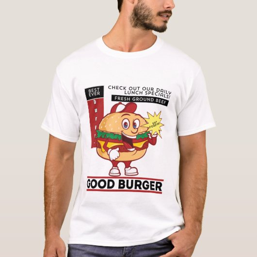 Goede burger t-shirt (Voorkant)