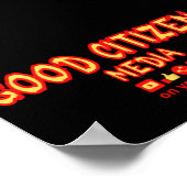 GOEDE BURGERS POSTER (Hoek)