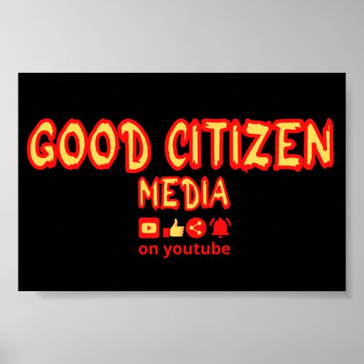 GOEDE BURGERS POSTER (Voorkant)