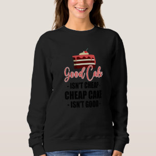 Goede cake is niet goedkoop Goedkope cake is niet  Trui