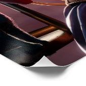 Goede chemie, monster van Frankenstein en zijn bru Perfect Poster (Hoek)