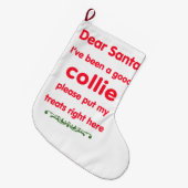 goede collilie grote kerstsok (Voorkant (Hangend))